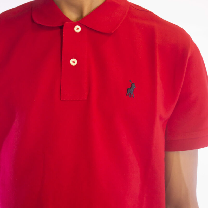POLO GOLFER SHIRT RED