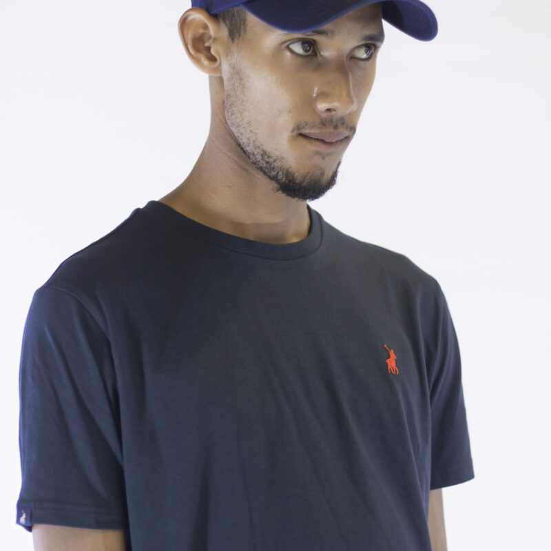 POLO CREW NECK T-SHIRT NAVY