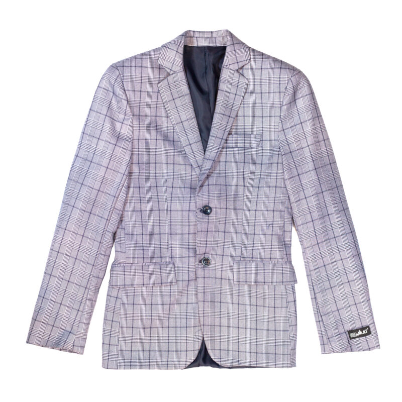 The Vault J India Check Blue/Grey Jacket J325