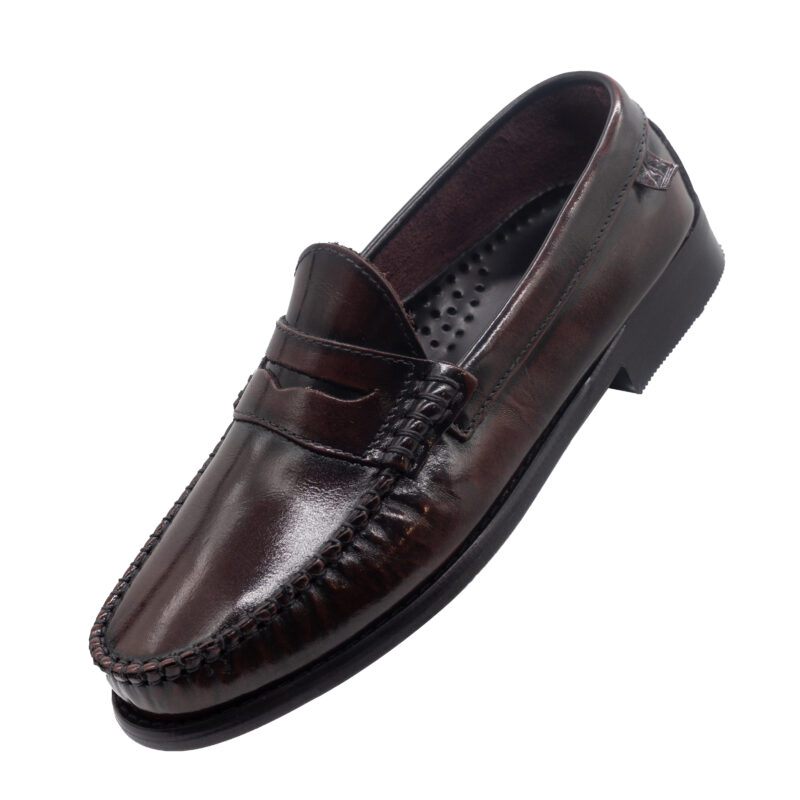 VAULT PENNY BURGUNDY SHOE