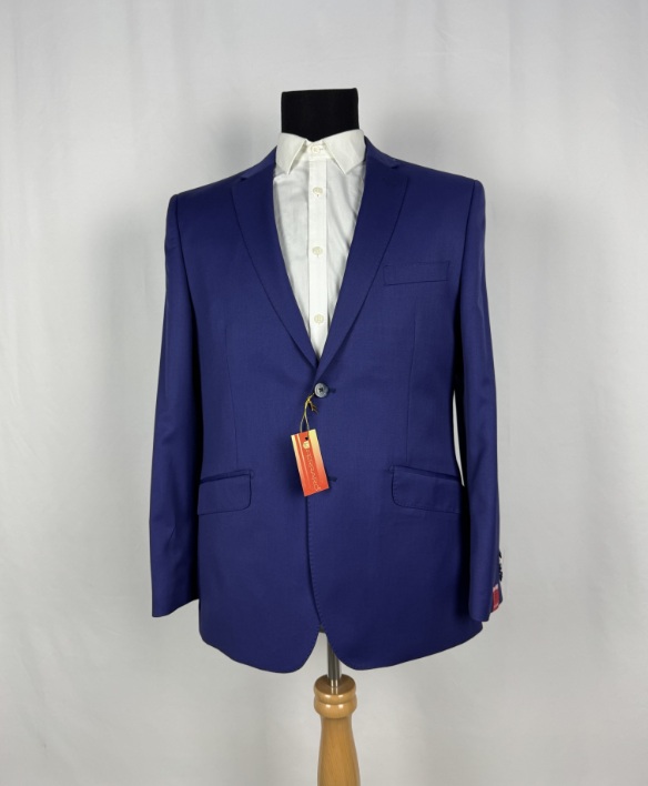 Nanibon Slim Fit Blazer – Cobalt