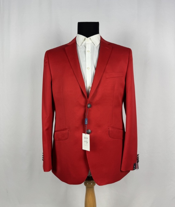 Nanibon Slim Fit Blazers - Red