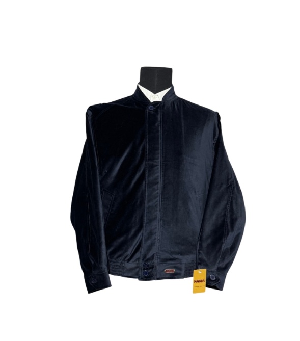 Bunny Jacket – Velvet/Suede – Navy