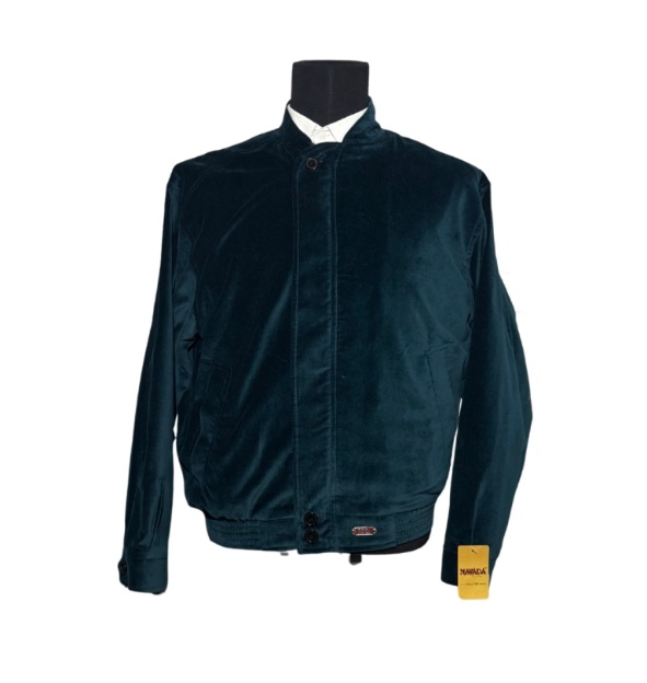 Bunny Jacket – Velvet/Suede – Teal