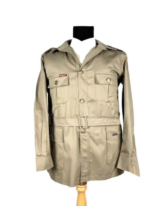Bush Jacket Fur – Stone