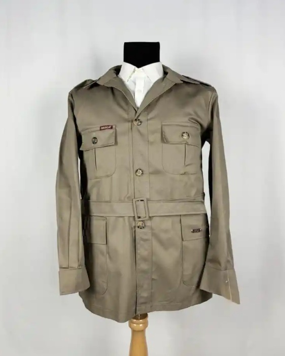 Bush Jacket Fur – Taupe