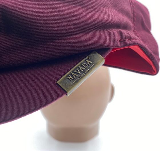 Navada County Cap Cotton Stretch – Plum - Image 3