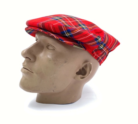 Navada County Cap Twill Check – Red