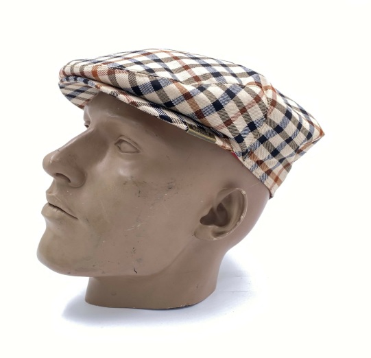 Navada County Cap Twill Check – Beige