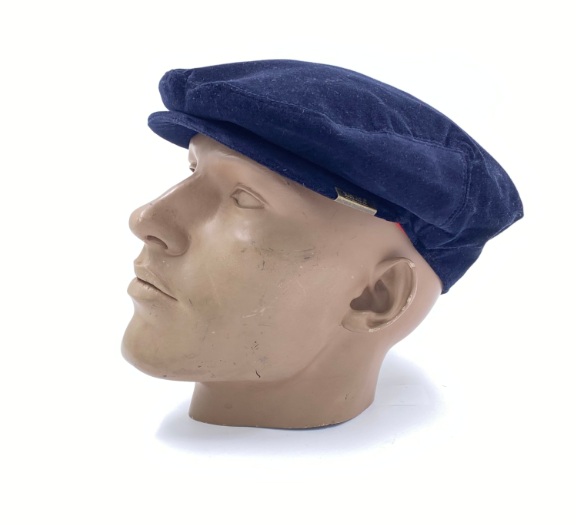 Navada County Cap Velveteen Suede – Navy