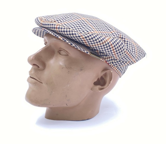 Navada County Cap Twill Check – Tan