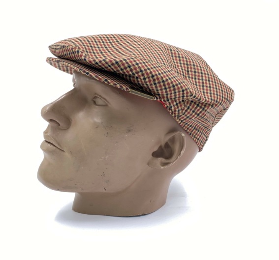 Navada County Cap Twill Check – Biscuit